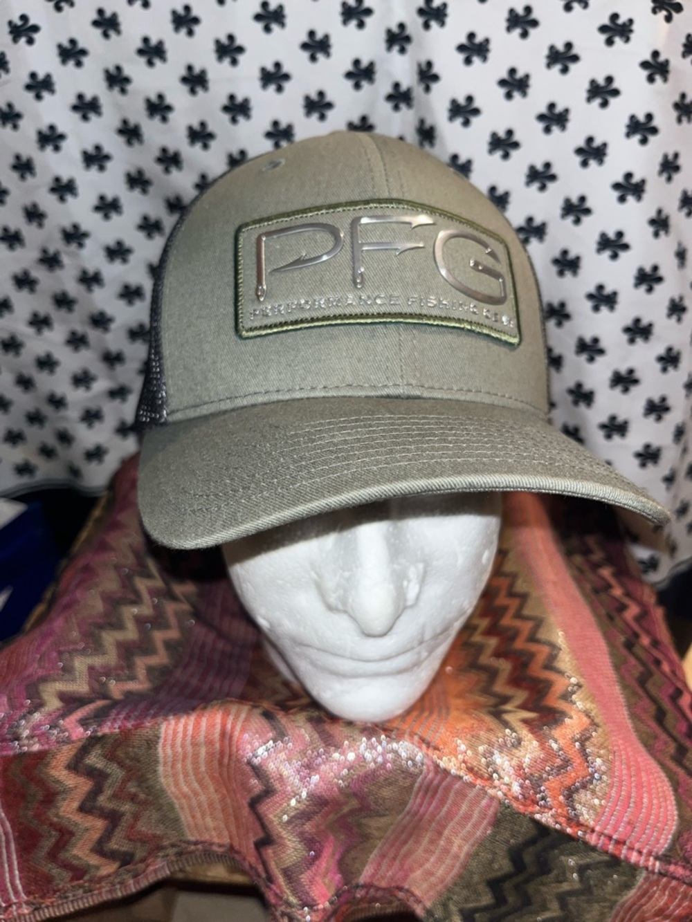 Columbia Men's Olive Green Trucker Cap